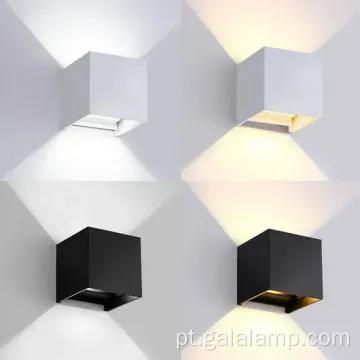 Luz de parede externa sem fio com sensor de movimento